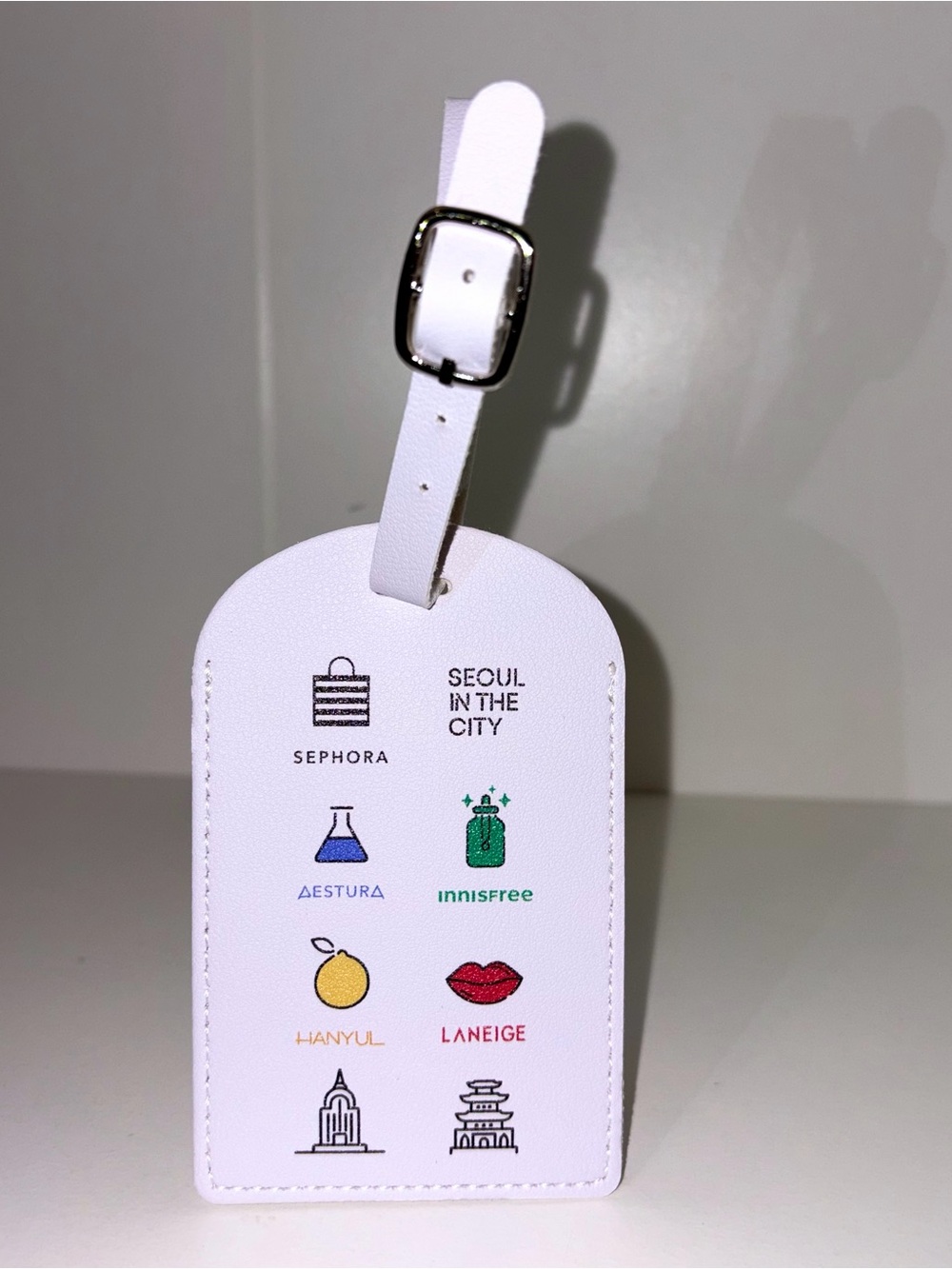 Seoul In The City Luggage Tag : Sephora , Aestura , Innisfree , Hanyul , Laneige
